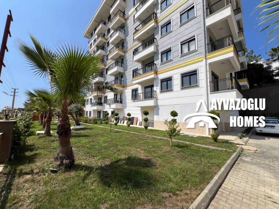 Новая квартира 1+1 в Авсалларе, 1.5 км от моря