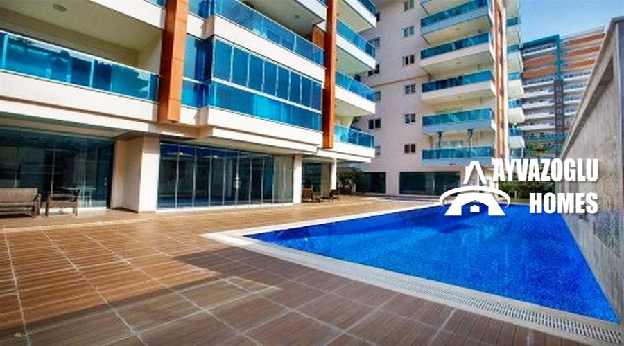 Квартира 2+1 в Махмутларе у моря