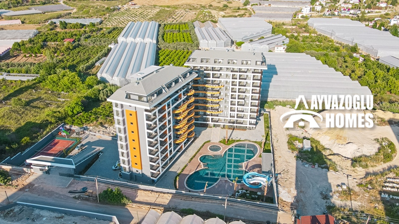 Квартира 1+1 в Авсалларе — 88.000 евро