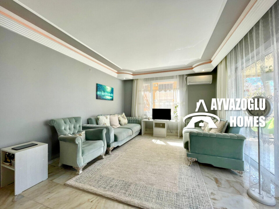 Квартира 2+1 в Махмутларе — всего 250 метров до моря