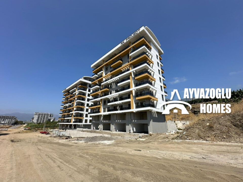 Современная квартира 1+1 в комплексе с полной инфраструктурой в Махмутларе