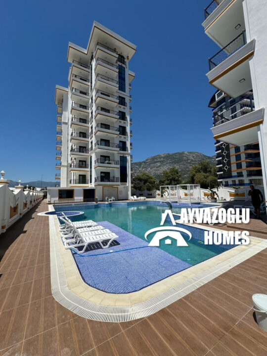 Современная квартира 1+1 в комплексе 2024 года