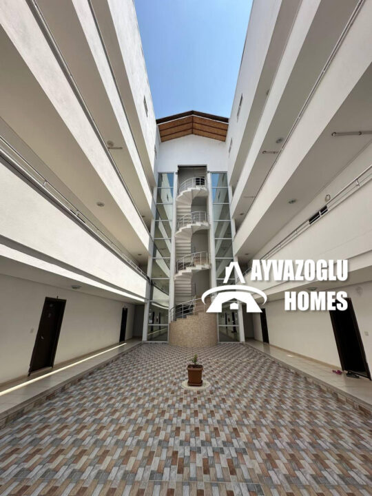 Квартира 1+1 в Паялларе с видом на море и горы