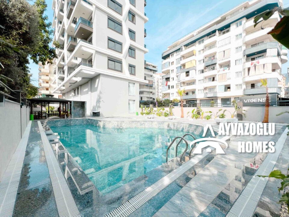 Квартира 1+1 в Махмутларе, 400 м до моря