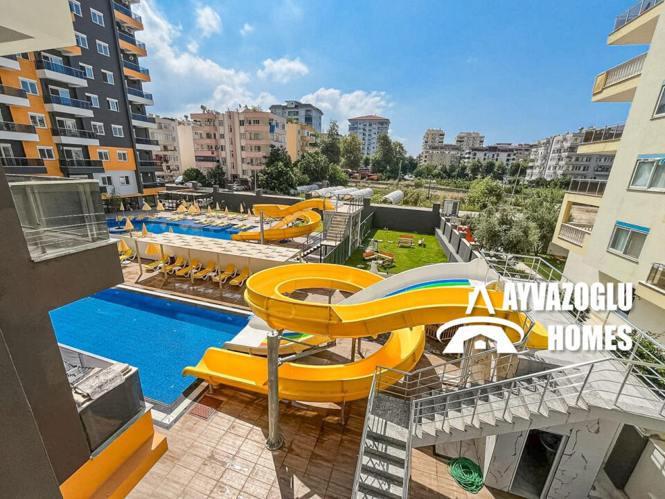 Квартира 2+1 в Махмутларе, 200 м до моря | 105.000 €